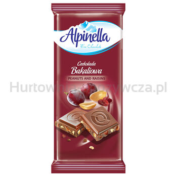 Alpinella Czekolada Bakaliowa 90G