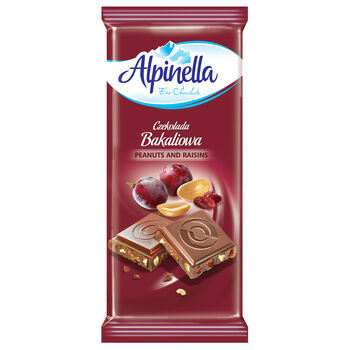 Alpinella Czekolada Bakaliowa 90G