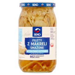 Filety Z Makreli Smażone W Zalewie Octowej Seko 800G