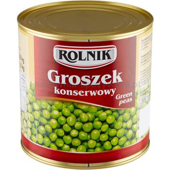 Groszek konserwowy Rolnik 2,6 kg