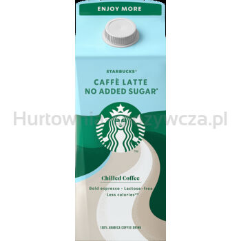 Starbucks Multiserve Caffe Latte No Added Sugar 750ml