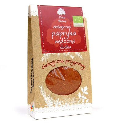 Papryka Słodka Wędzona Bio 50 G - Dary Natury [BIO]