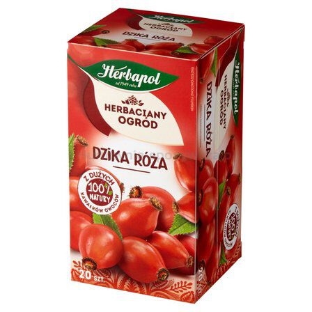 Herbapol Herbaciany Ogród herbatka owocowa dzika róża 20Torebek/70g