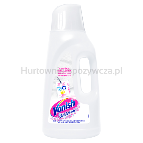 Vanish Oxi Action White Odplamiacz Do Białych Tkanin W Płynie 2L