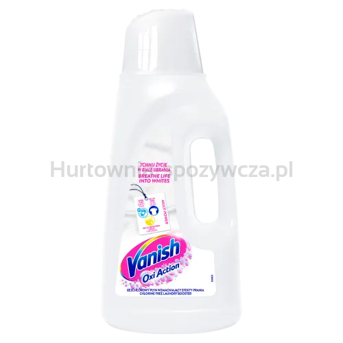 Vanish Oxi Action White Odplamiacz Do Białych Tkanin W Płynie 2L