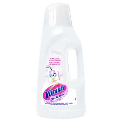 Vanish Oxi Action White Odplamiacz Do Białych Tkanin W Płynie 2L