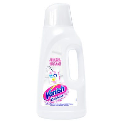 Vanish Oxi Action White Odplamiacz Do Białych Tkanin W Płynie 2L