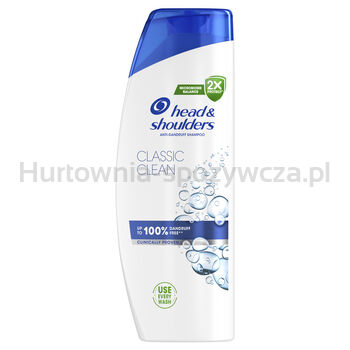 Head Shoulders Classic Clean Codzienny szampon przeciwłupieżowy 500 ml