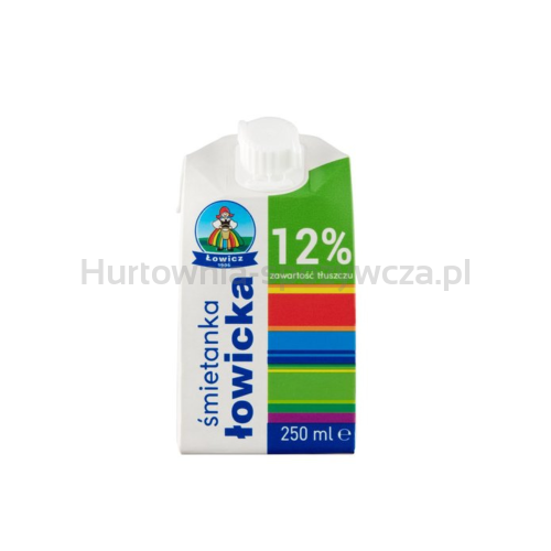 Śmietanka UHT 12% 250ml Łowicz