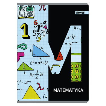 Zeszyt Tematyczny A5/60k. kratka / MATEMATYKA / REXUS