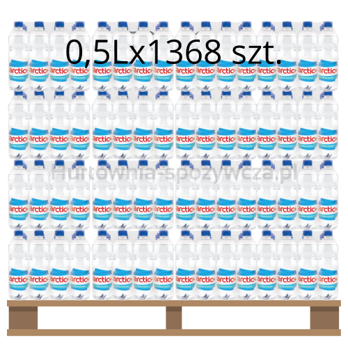 Woda Arctic Mineralna niegaz 0,5Lx1368 szt. (Paleta)