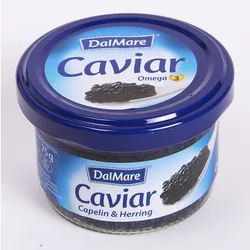 Dalmare Kawior czarny Caviar Capelin Herring 75 g