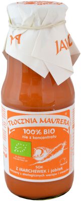 Sok Marchewkowy Z Jabłkiem Nfc Bio 300 Ml - Tłocznia Maurera [BIO]