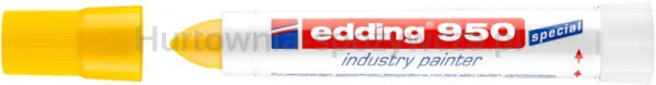 Edding Marker przemysłowy w paście e-950 10mm, żółty 