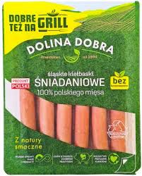 Dolina Dobra Śląskie Kiełbaski Śniadaniowe 100% Mięsa 250 G