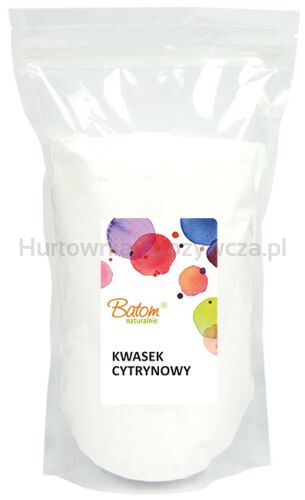 Kwasek Cytrynowy 1 Kg - Batom [BIO]