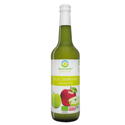 Bio Food  Ocet Jabłkowy 5 % Niefiltrowany Bio 700 Ml [BIO]