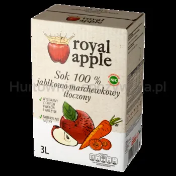 sok Royal Apple 3l jabłkowo-marchwiowy NFC
