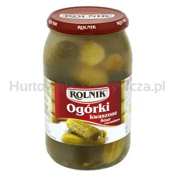 Rolnik Ogórki kwaszone 850 g