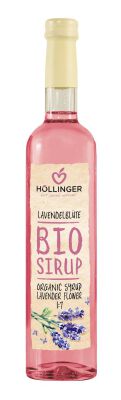 Syrop O Smaku Lawendy Bio 500 Ml - Hollinger [BIO]