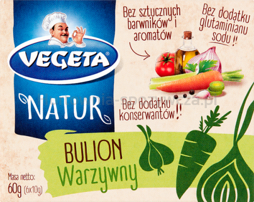 Podravka Vegeta Natur Bulion Warzywny 60G