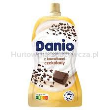 Danone Danio W Saszetce Z Kawałkami Czekolady 120G