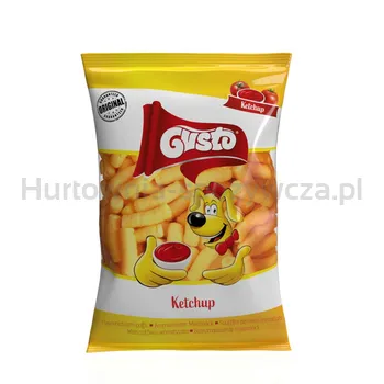Gusto Chrupki kukurydziane o smaku ketchupowym 80 g