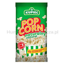 Kupiec Popcorn naturalny 80g