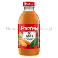 Sok marchew z cukinią i selerem naciowym 300ml Dawtona