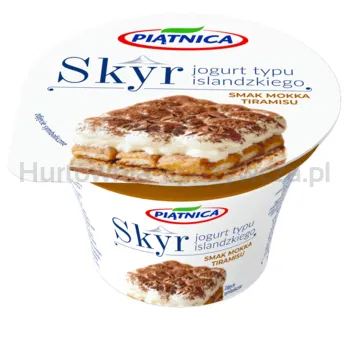 Piątnica Skyr jogurt typu islandzkiego mokka-tiramisu 150 g