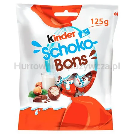 Kinder Schoko-Bons, Czekoladki Z Nadzieniem 125G
