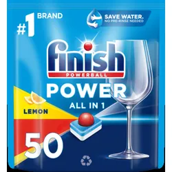 Finish Tabletki Do Zmywarki Power All-In-1 50 Lemon