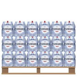 Naturalna woda mineralna Cisowianka Gazowana 1,5l (w tym +0,50 zł/szt. zwrotnej kaucji)<br>Paleta 504szt.
