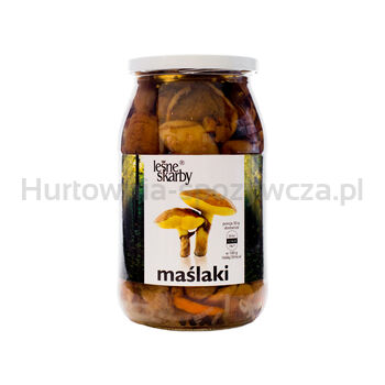 Leśne Skarby Maślaki Marynowane Całe 800G