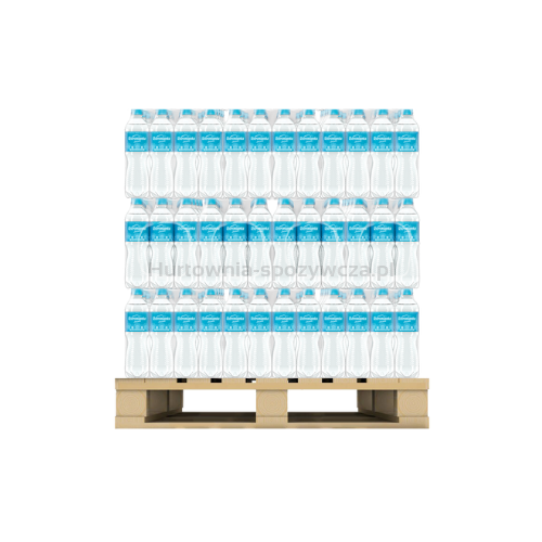 Woda Ustronianka Biała 0,5L Lekkogazowana <br>(bez EAN) <br>(Pólpaleta 684 szt.)