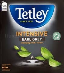 Tetley Herbata Intensive Earl Grey 100 torebek x 2g