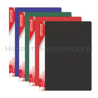 Office Products Teczka Ofertowa Pp, A4, 620Mikr., 20 Koszulek, Czarna  - 2