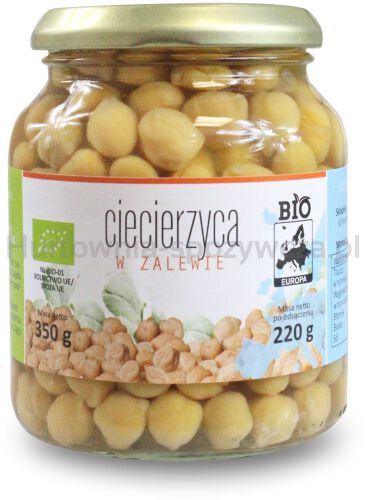 Ciecierzyca W Zalewie Bio 350 G (230 G) (Słoik) - Bio Planet [BIO]