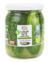 Ogórki kwaSzampone małosolne BIO 400 g
