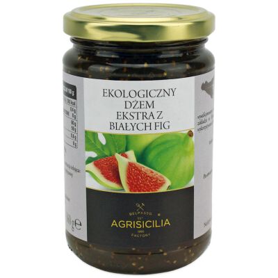 Dżem Ekstra Z Białych Fig Bio 360 G - Agrisicilia [BIO]