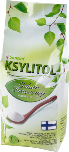 Ksylitol 1 Kg (Torebka) - Santini (Finlandia) [BIO]