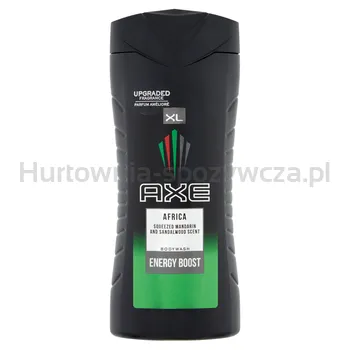 Axe Żel Pod Prysznic Africa 400 Ml(data przydatności 31.01.2026)