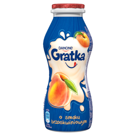 Danone Gratka Napój Mleczny O Smaku Brzoskwiniowym 170G