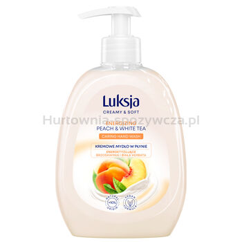 Luksja Mydło W Płynie Creamy Soft Kremowe Brzoskwinia I Biała Herbata 500 Ml