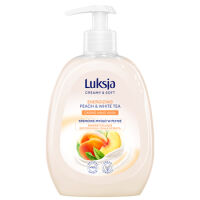 Luksja Mydło W Płynie Creamy Soft Kremowe Brzoskwinia I Biała Herbata 500 Ml