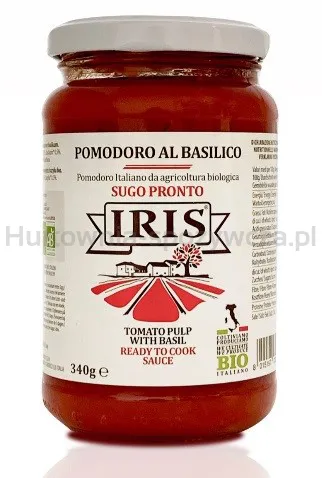 Sos Pomidorowy Z Bazylią Bio 340 G