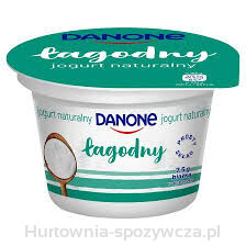 Danone Łagodny jogurt naturalny 165g
