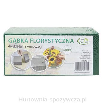 EM&EM Gąbka florystyczna mokra