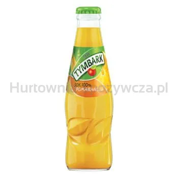 Tymbark Sok Pomarańcza100% 200 Ml Butelka Twist Off