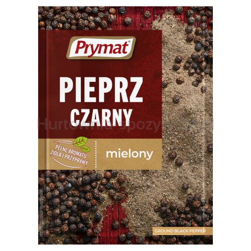 Prymat pieprz czarny mielony 20g